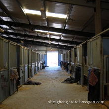 Prefabricated steel horse shed agricultural building